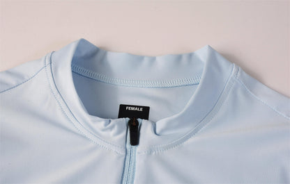 Women's LS Jersey SI-1  Mu Guang -Clear light blue