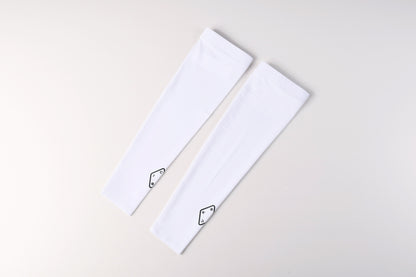 Cycling ice sleeves Cloud Gap-White