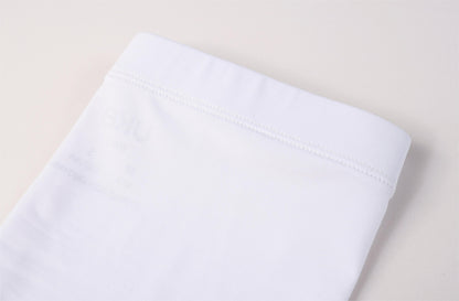 Cycling ice sleeves Cloud Gap-White