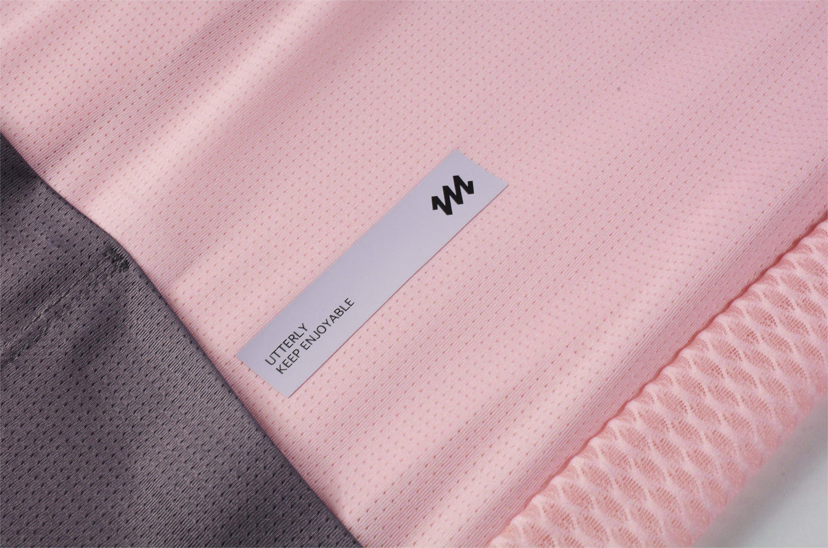 Maillot de manga larga para mujer SI-1 Floating scenery-Rosa verde