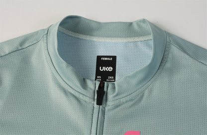 Women's Jersey SI-1 Moving clouds-Sage green