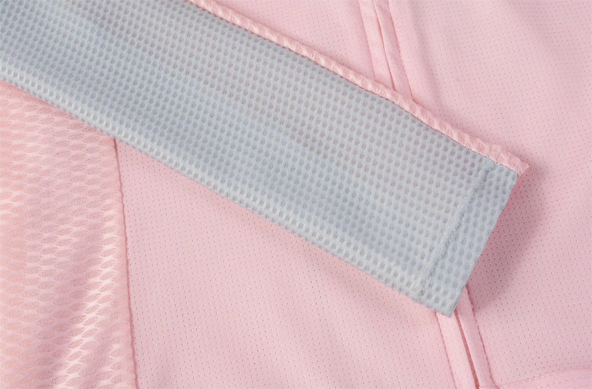 Maillot de manga larga para mujer SI-1 Floating scenery-Rosa verde