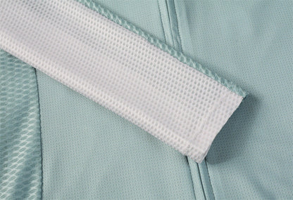 Maillot de manga larga para mujer SI-1 Floating scenery-Verde salvia