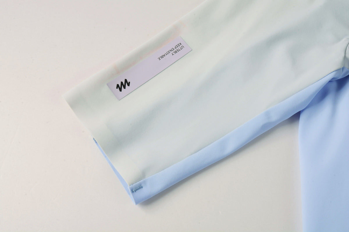 Women's Jersey Shixu-Silver blue