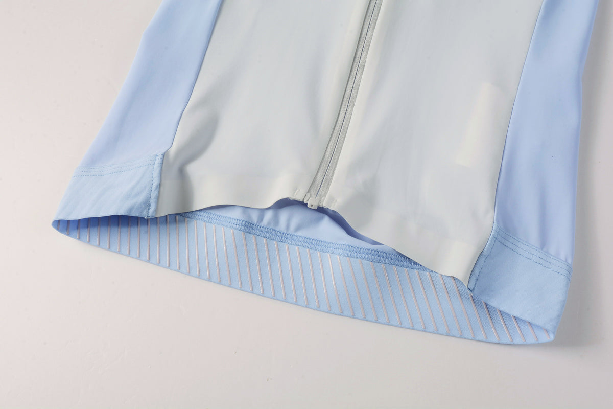 Women's Jersey Shixu-Silver blue