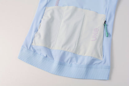 Women's Jersey Shixu-Silver blue