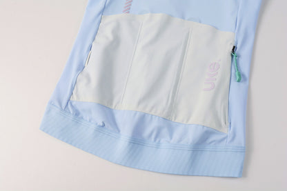 Women's Jersey Shixu-Silver blue