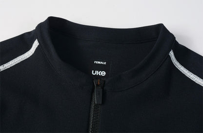 Camiseta de manga larga para mujer Lin quan-Negro
