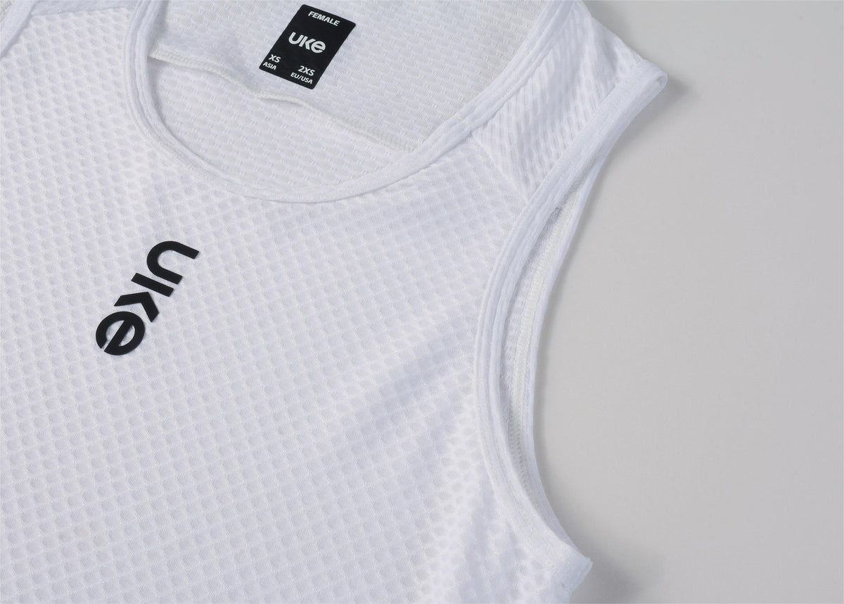 Women's Sleeveless Base Layer CL-1 ShanLan-Milk White