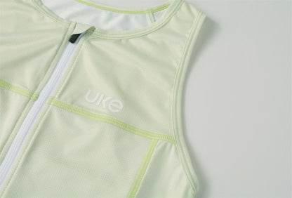 Women's Cycling Sports Vest CL-1 Star Return-Frost green