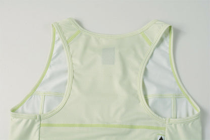Women's Cycling Sports Vest CL-1 Star Return-Frost green
