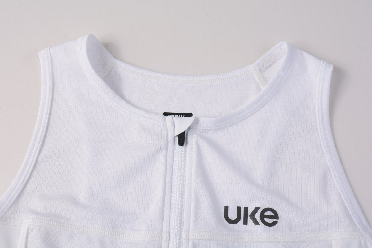 Women's Cycling Sports Vest CL-1 Star Return-White