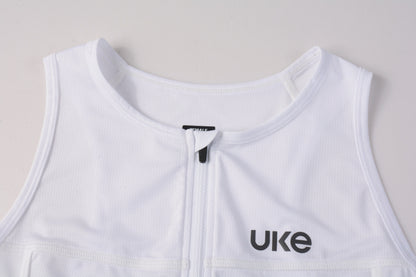 Women's Cycling Sports Vest CL-1 Star Return-White