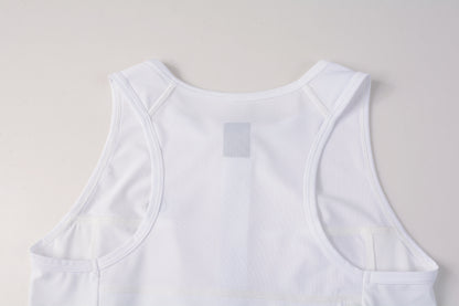 Women's Cycling Sports Vest CL-1 Star Return-White