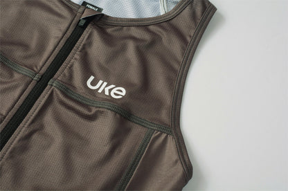 Women's Cycling Sports Vest CL-1 Star Return-Coffee brown