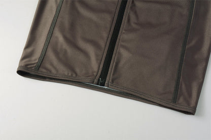 Women's Cycling Sports Vest CL-1 Star Return-Coffee brown