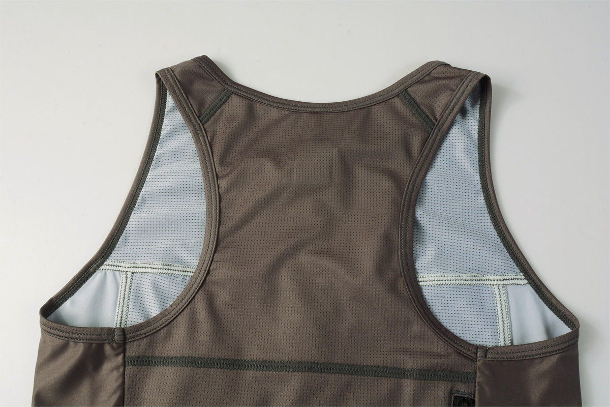 Women's Cycling Sports Vest CL-1 Star Return-Coffee brown
