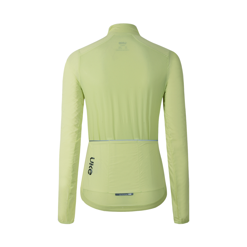 Chaqueta cortavientos de mujer CL-1 Shu He-Verde azulado