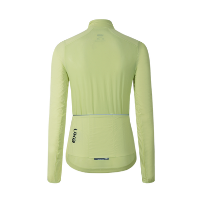 Chaqueta cortavientos de mujer CL-1 Shu He-Verde azulado