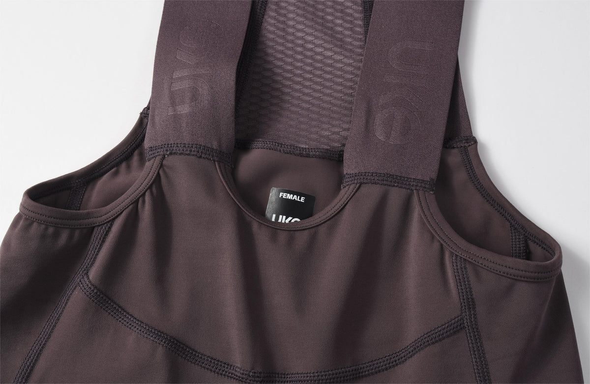 Women's EIT Bib Shorts PRO Xia Chi-Black Plum
