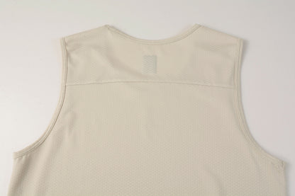 Men's CL-1 Sleeveless Base Layer Cloud Light-Rice coffee