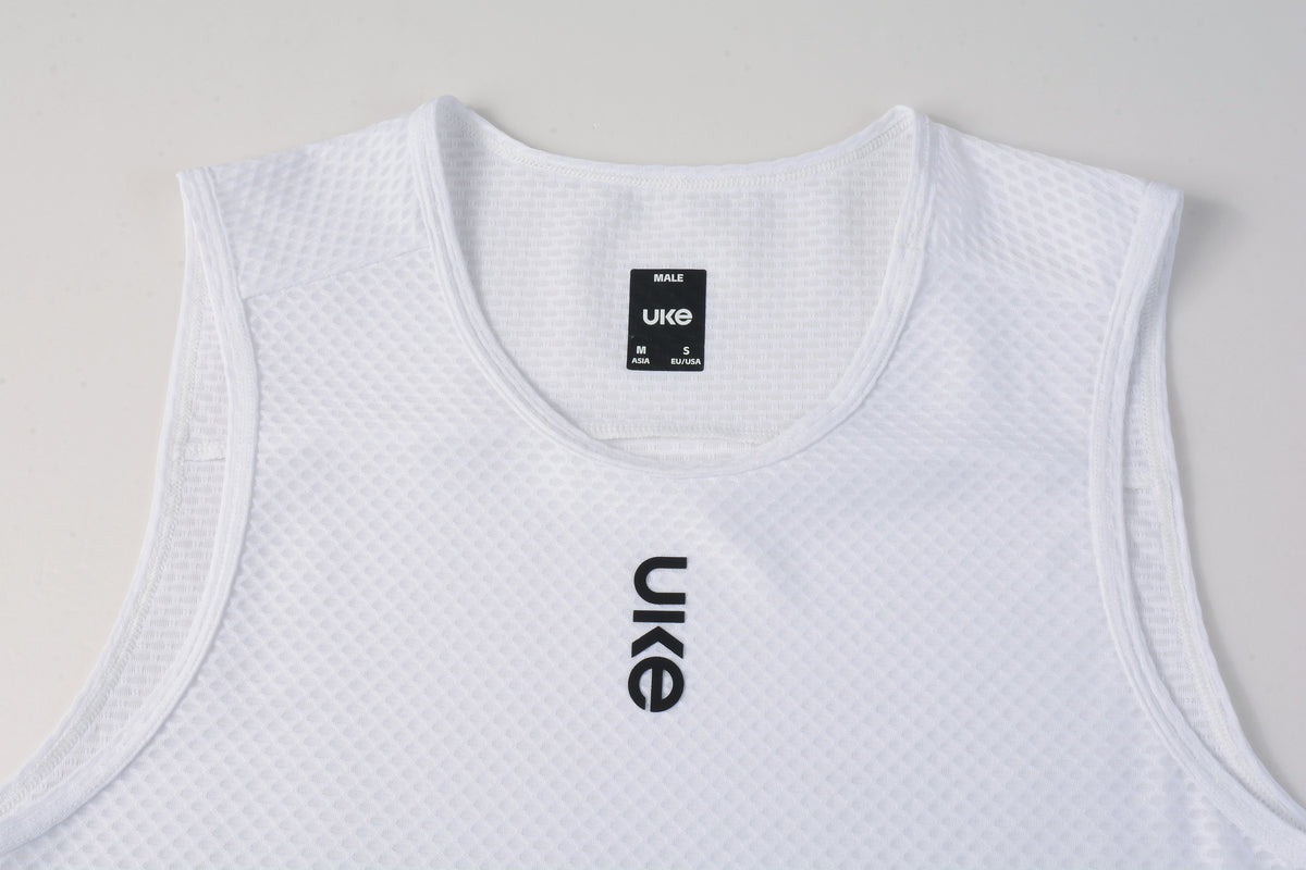 Men's CL-1 Sleeveless Base Layer Cloud Light-Milk White