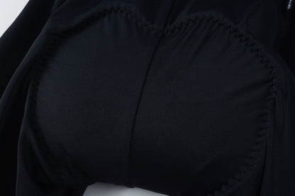 Culotte con tirantes para hombre de Eit con almohadilla Xiangshi -Negro