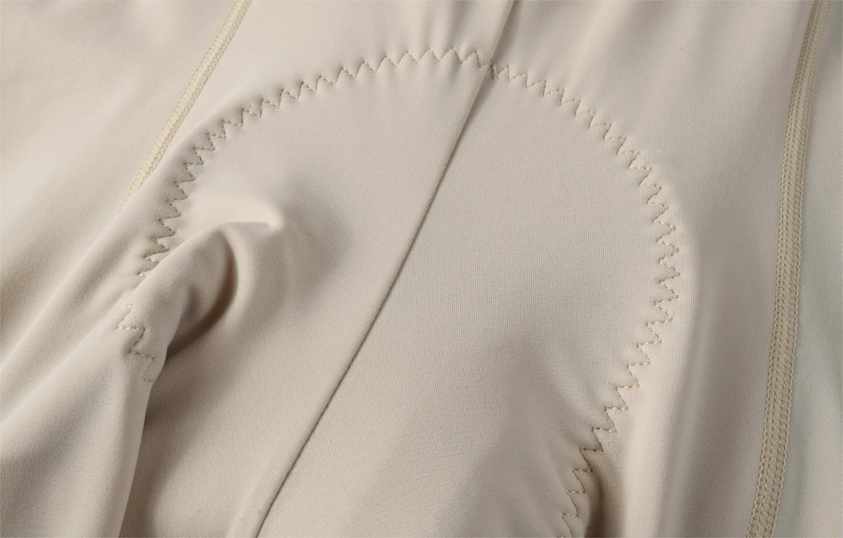 Women's Bib Shorts Eit cushion Yunling-Ivory