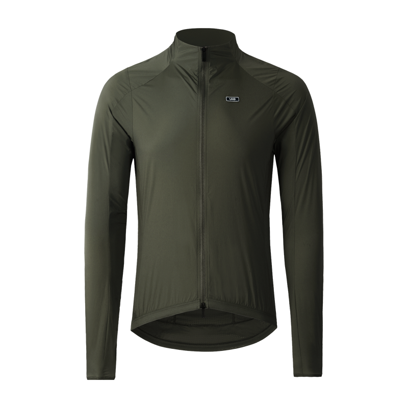 Chaqueta cortavientos para hombre CL-1 de iluminación completa - Verde oliva