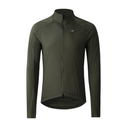 Chaqueta cortavientos para hombre CL-1 de iluminación completa - Verde oliva