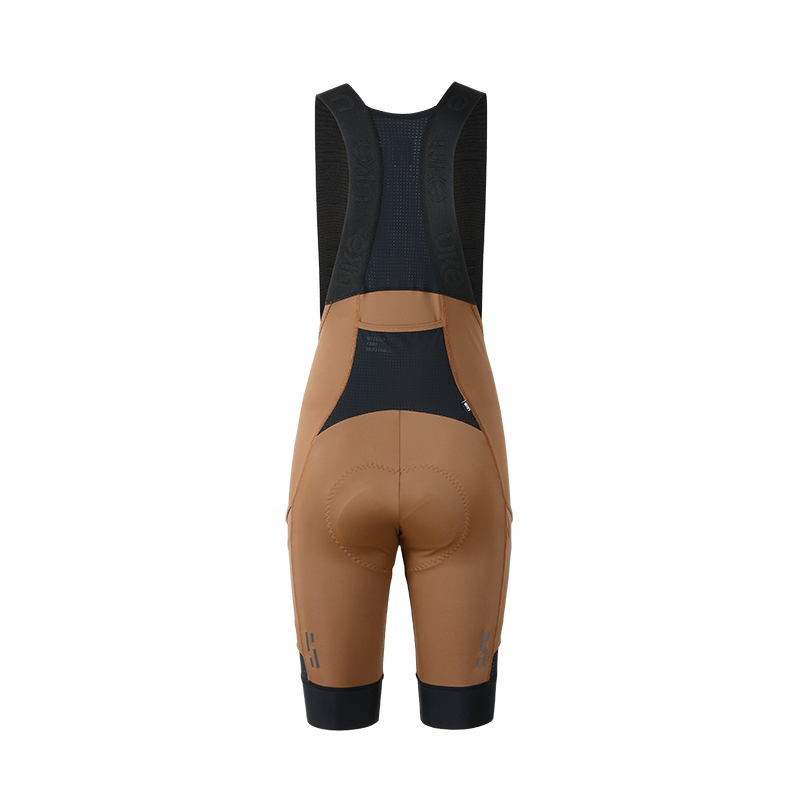 Women's Bib Shorts SI-1 Clear Dream-Oil Chestnut Brown