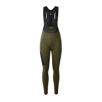 Women's Cargo Bib Tights SI-1 Starglow-Olive Green