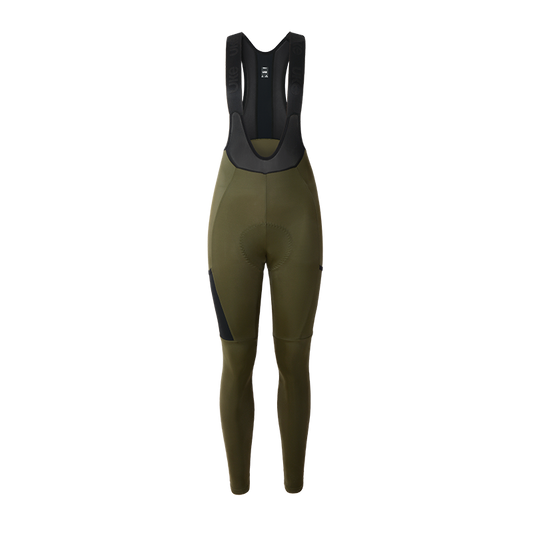 Women's Cargo Bib Tights SI-1 Starglow-Olive Green