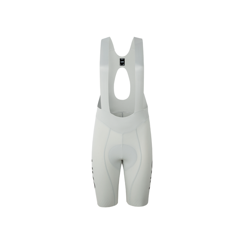 Women's Seamless Bib Shorts Curly Shu-Haze ash