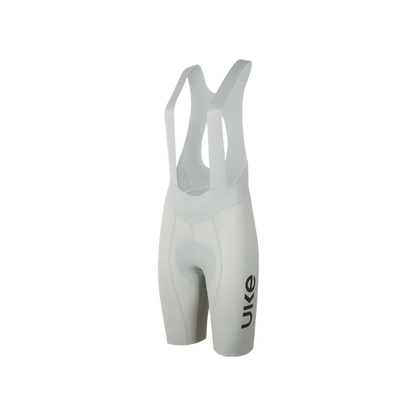Women's Seamless Bib Shorts Curly Shu-Haze ash