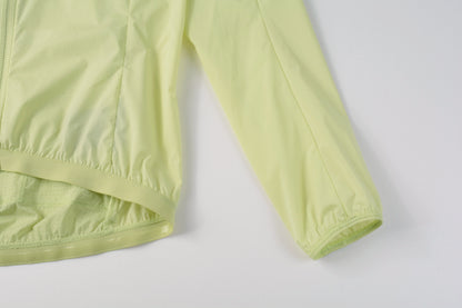 Chaqueta cortavientos de mujer CL-1 Shu He-Verde azulado