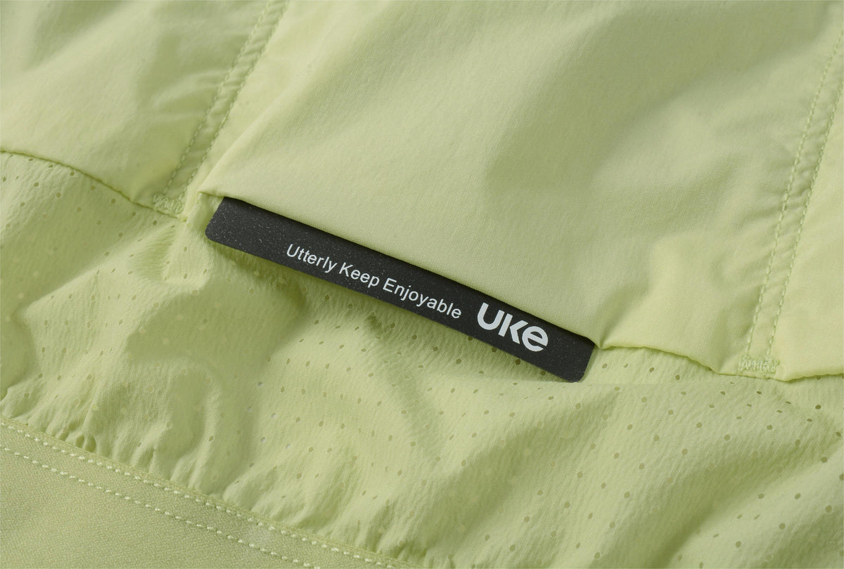 Chaqueta cortavientos de mujer CL-1 Shu He-Verde azulado