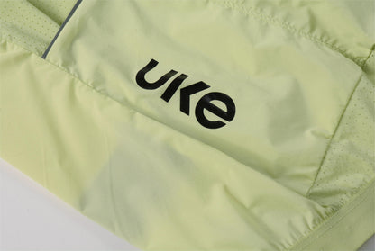 Chaqueta cortavientos de mujer CL-1 Shu He-Verde azulado