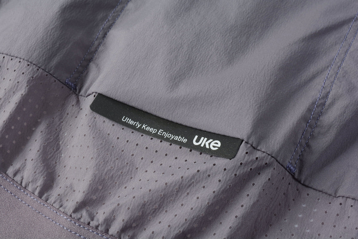 Chaqueta cortavientos de hombre CL-1 Iluminación completa-Morado claro