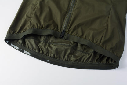 Chaqueta cortavientos para hombre CL-1 de iluminación completa - Verde oliva