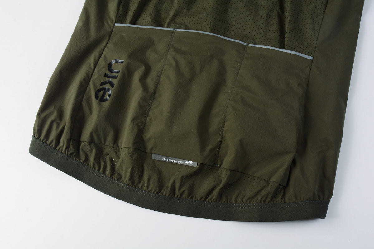 Men's Wind Jacket CL-1 Full illumination-Olive Green