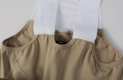 Women's EIT Bib Shorts PRO Xia Chi-Grayish brown