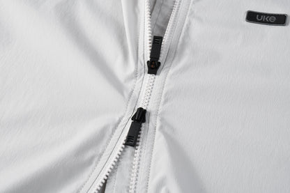 Men's Wind Jacket CL-1 Full illumination-Silver gray