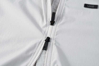 Men's Wind Jacket CL-1 Full illumination-Silver gray