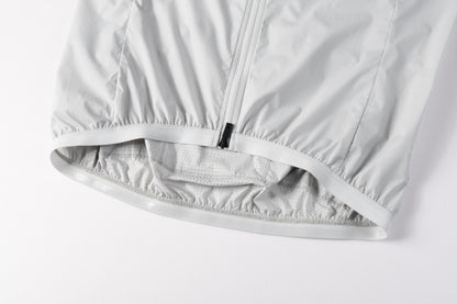 Men's Wind Jacket CL-1 Full illumination-Silver gray