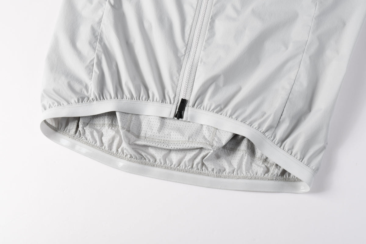 Men's Wind Jacket CL-1 Full illumination-Silver gray
