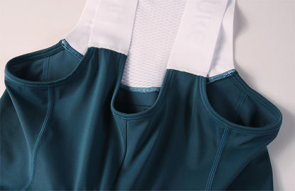 Men's Bib Shorts Eit cushion Xiangshi -Airy blue