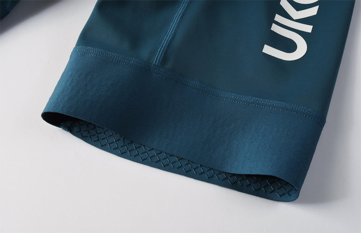 Men's Bib Shorts Eit cushion Xiangshi -Airy blue