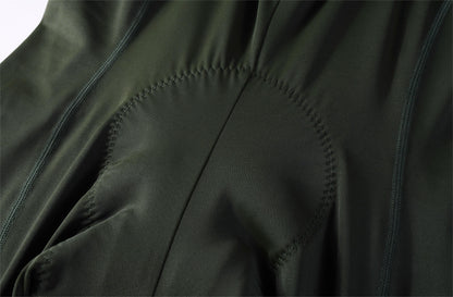 Men's Bib Shorts Eit cushion Xiangshi -Army green
