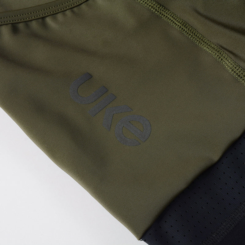 Women's Bib Shorts SI-1 Clear Dream-Olive Green
